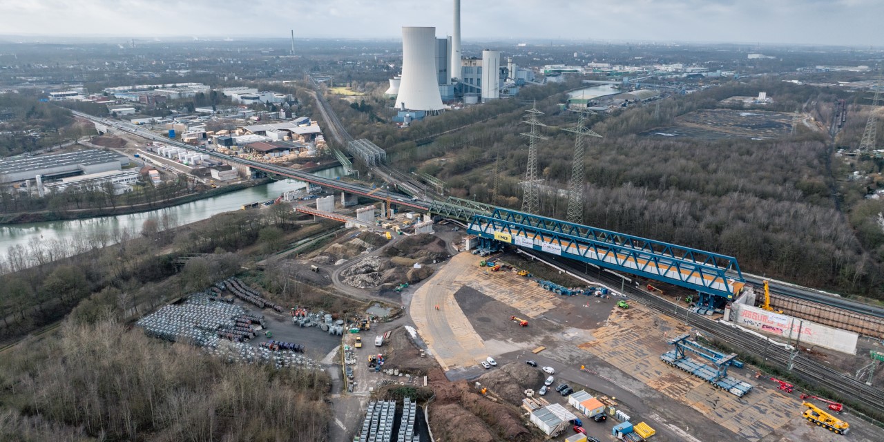 Punktlandung in der A43