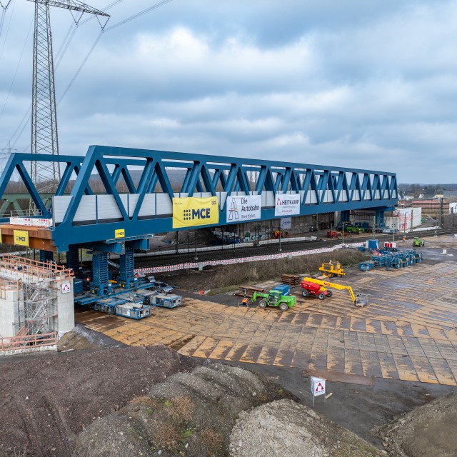 Punktlandung in der A43